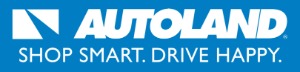 Autoland's Logo. Shop Smart. Drive Happy.